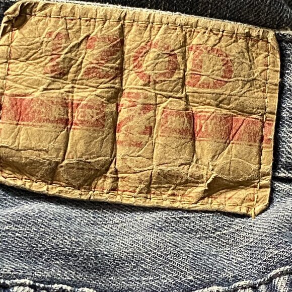 Izod Mens Relaxed Fit Blue Jeans 44x30 Cotton Blend Denim Casual Pants - Picture 4 of 13